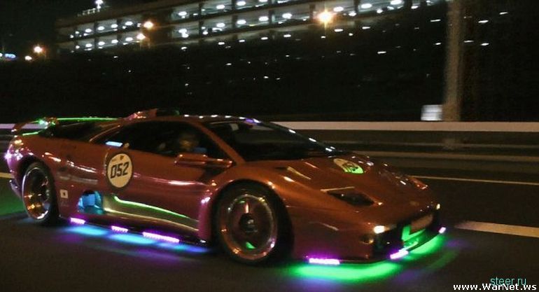 В Токио прошел съезд владельцев уникальных суперкаров Lamborghini