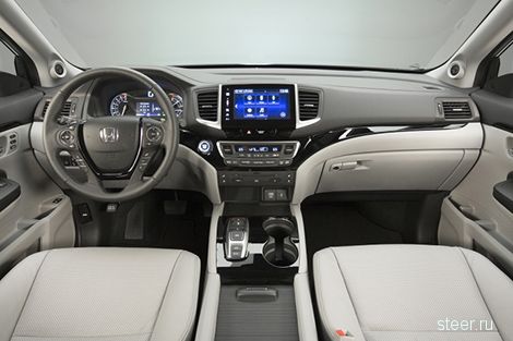 Первые фото нового Honda Pilot