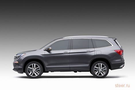 Первые фото нового Honda Pilot
