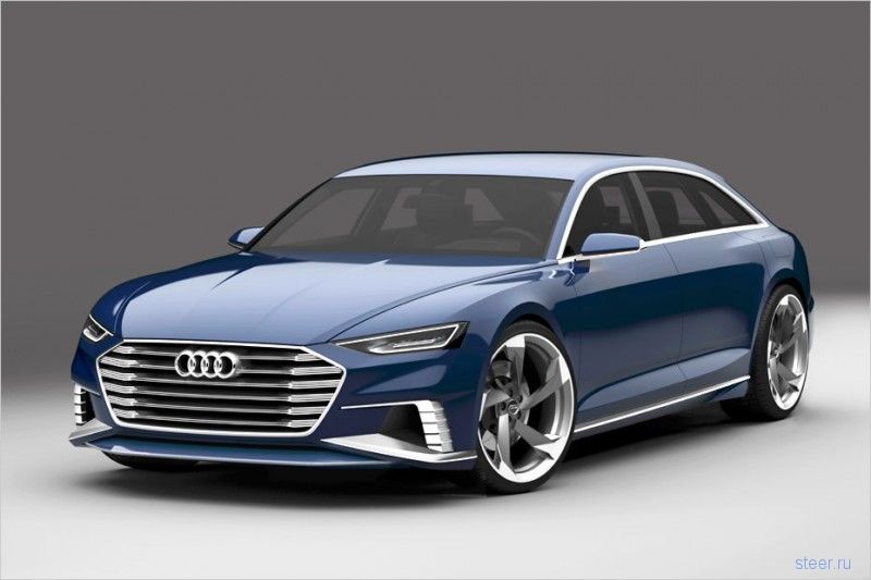 Audi показала официальные изображения концепта универсала Prologue Avant