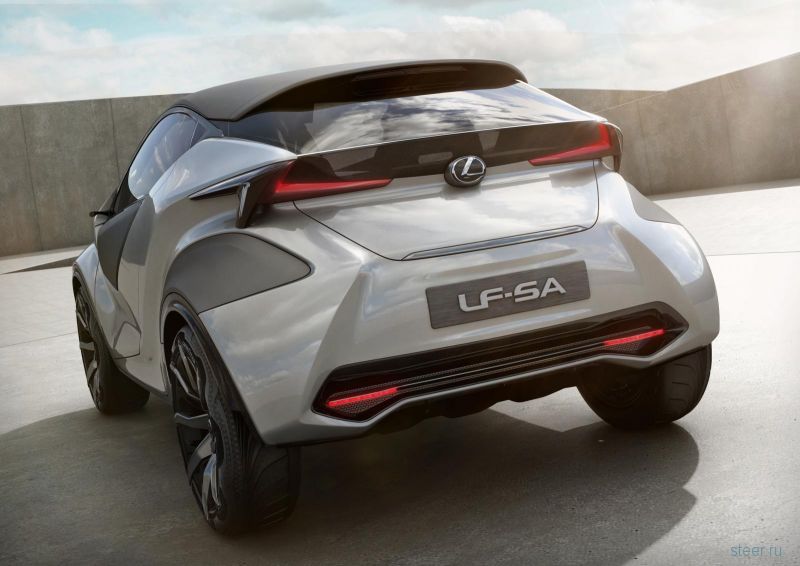 Lexus показали изображения нового концепта Lexus LF-SA