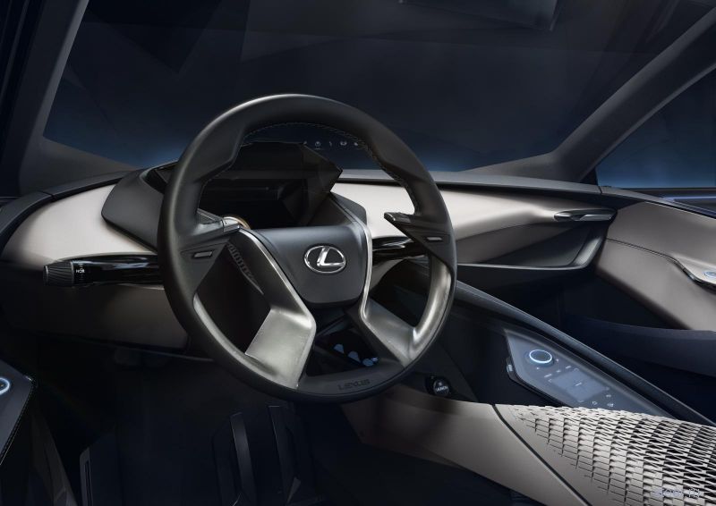 Lexus показали изображения нового концепта Lexus LF-SA