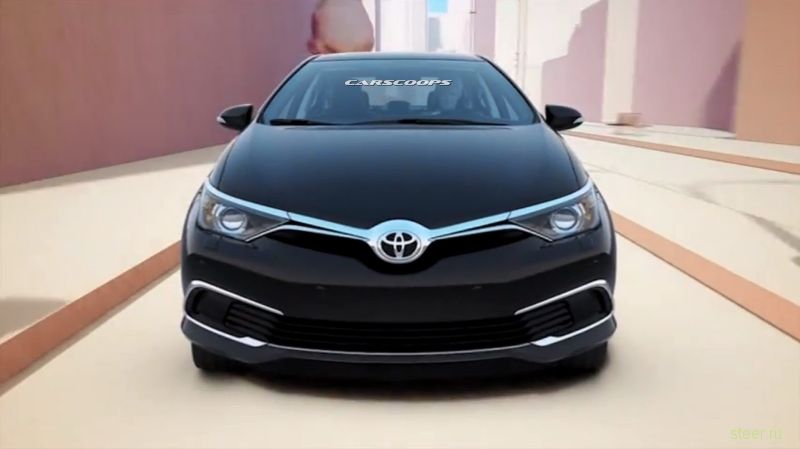 В сети появились фото новой необычной Toyota Corolla