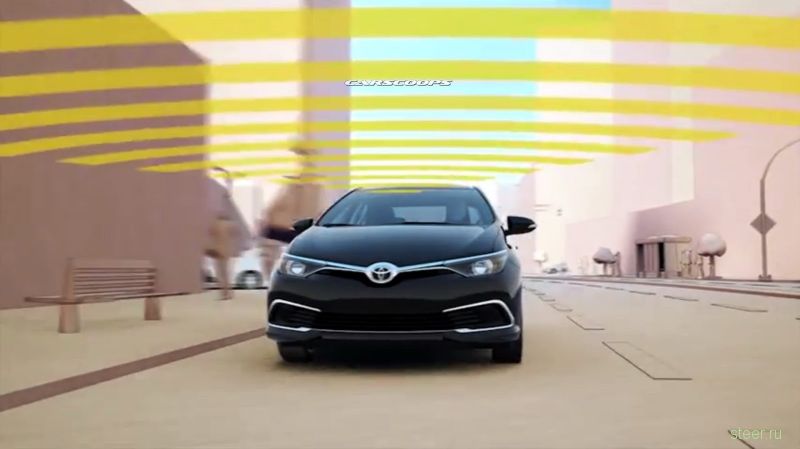 В сети появились фото новой необычной Toyota Corolla