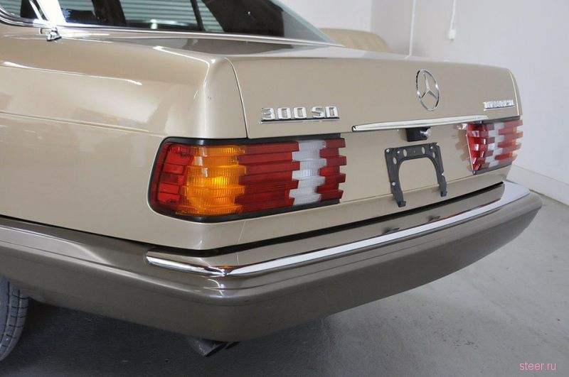 Mercedes-Benz W126 1982-го года с пробегом 2510 км