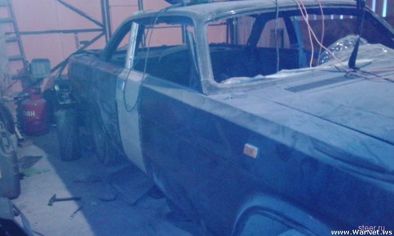 Уникальный тюнинг: масл кар на базе «Волги» ГАЗ 3102 2004 года