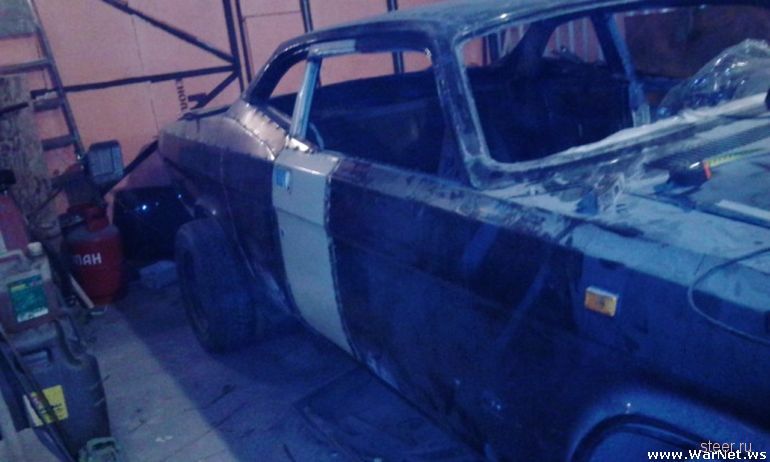 Уникальный тюнинг: масл кар на базе «Волги» ГАЗ 3102 2004 года