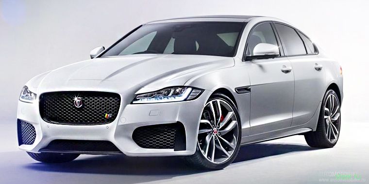 Официально представлен новый Jaguar XF 2016 года