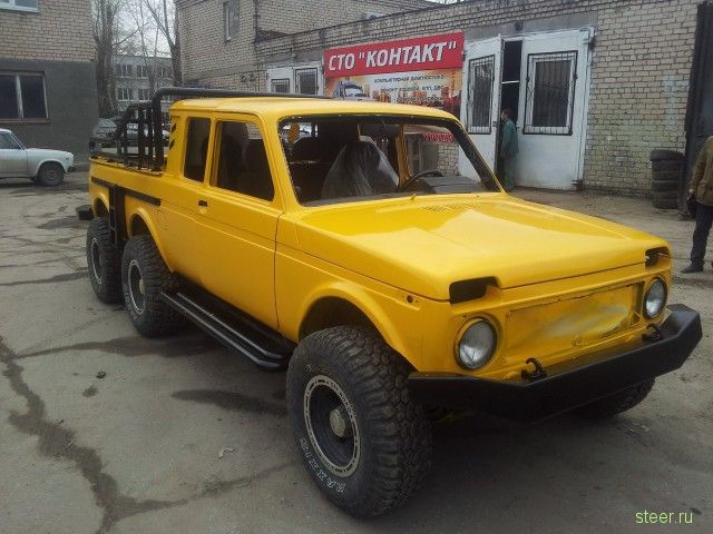 Эксклюзивная Нива 6х6