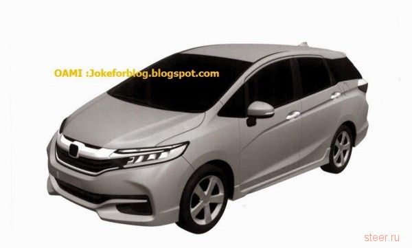 Первые изображения нового Honda Fit/Jazz Shuttle