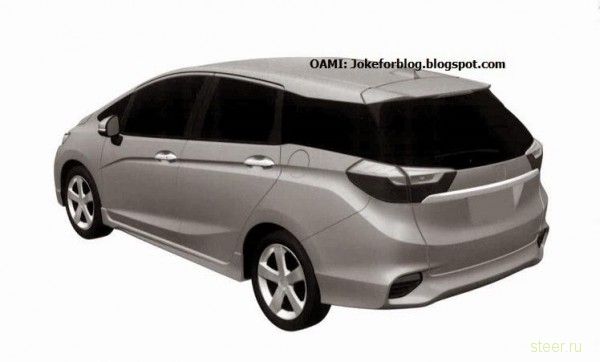 Первые изображения нового Honda Fit/Jazz Shuttle
