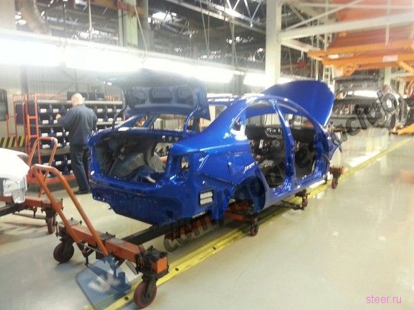 Lada Vesta будут красить под Subaru