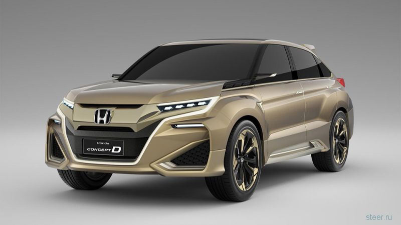 Honda Concept D : концепт-кроссовер для китайской молодежи