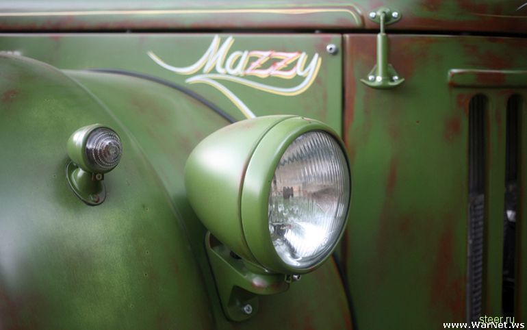 Уникальный хот-род Mazzy на базе старого грузовика МАЗ