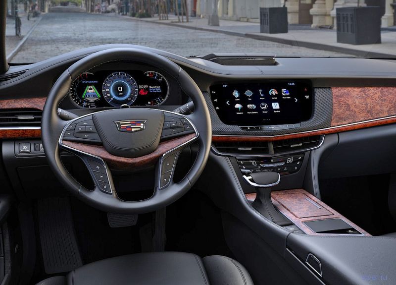 Продажи флагманского седана Cadillac CT6 в России начнутся в  2016 году