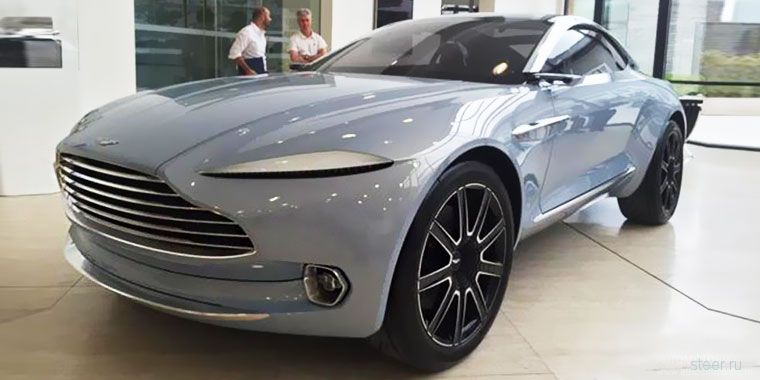 Опубликованы первые снимки кроссовера Aston Martin DBX