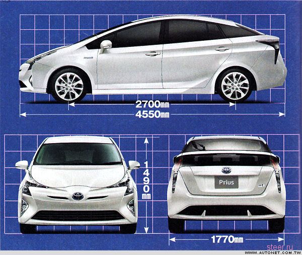 Новые подробности о следующем поколении гибрида Toyota Prius