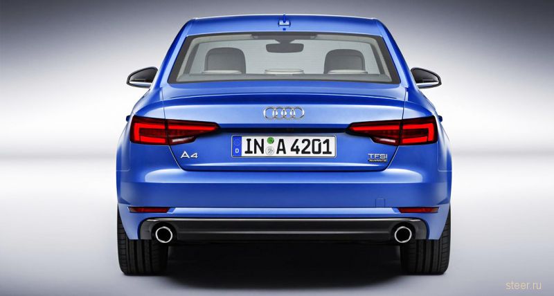 Официально представлено новое поколение Audi A4 