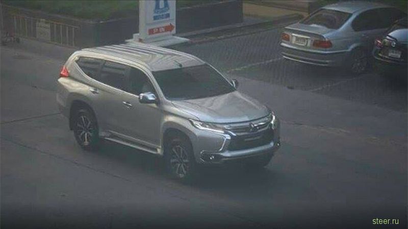 Фотошпионы поймали новый Mitsubishi Pajero Sport