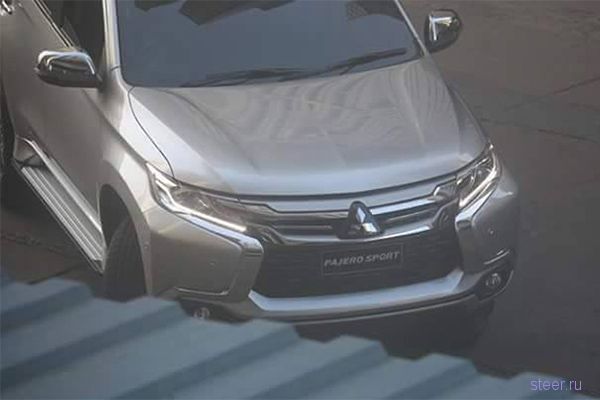 Фотошпионы поймали новый Mitsubishi Pajero Sport