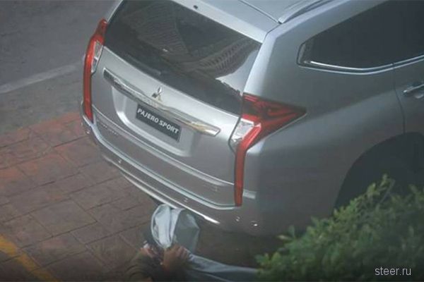 Фотошпионы поймали новый Mitsubishi Pajero Sport