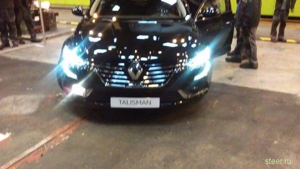 Первые фото нового седана Renault Talisman