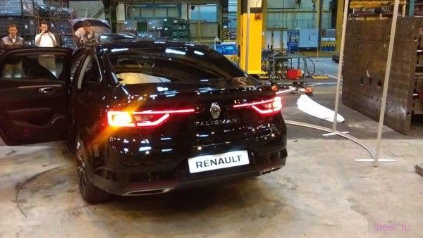 Первые фото нового седана Renault Talisman