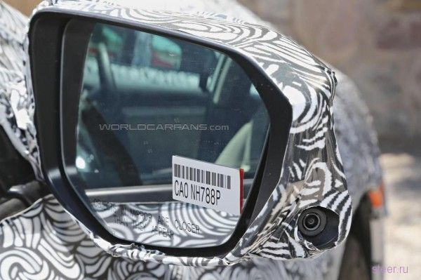 Шпионские фото 2017 Honda Civic : кузов и салон