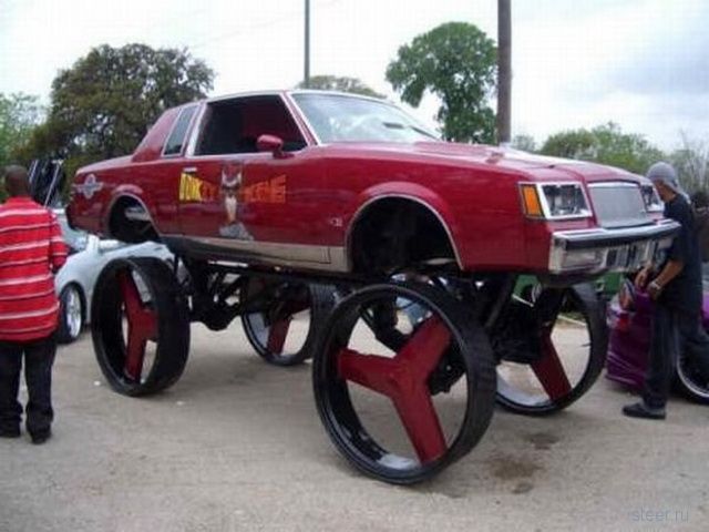 Самые необычные колеса на автомобилях