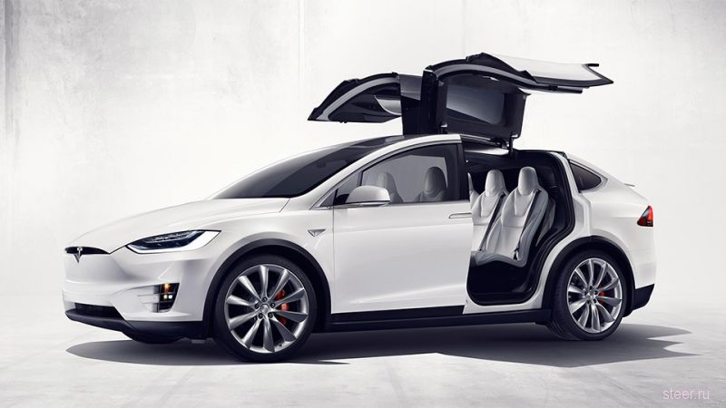 Самый доступный Tesla Model X оказался быстрее Porsche Cayenne GTS