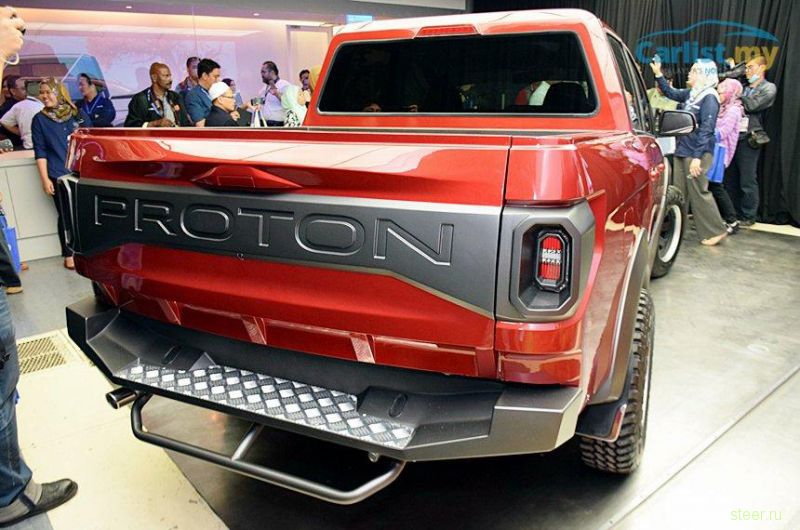 Proton сделал пикап в стиле Ford F-150 Raptor