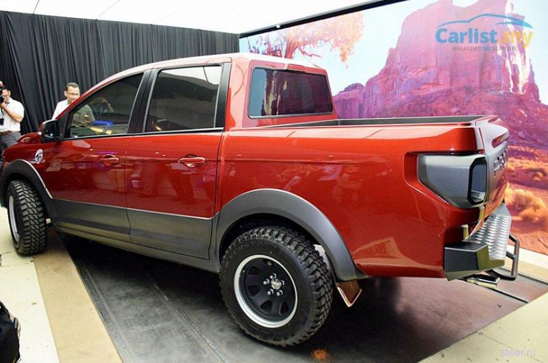 Proton сделал пикап в стиле Ford F-150 Raptor