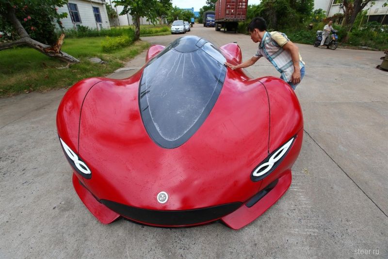 Cамодельный автомобиль от 27-летнего китайского инженера