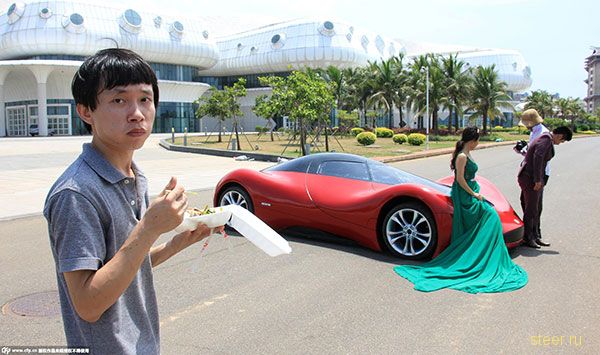 Cамодельный автомобиль от 27-летнего китайского инженера
