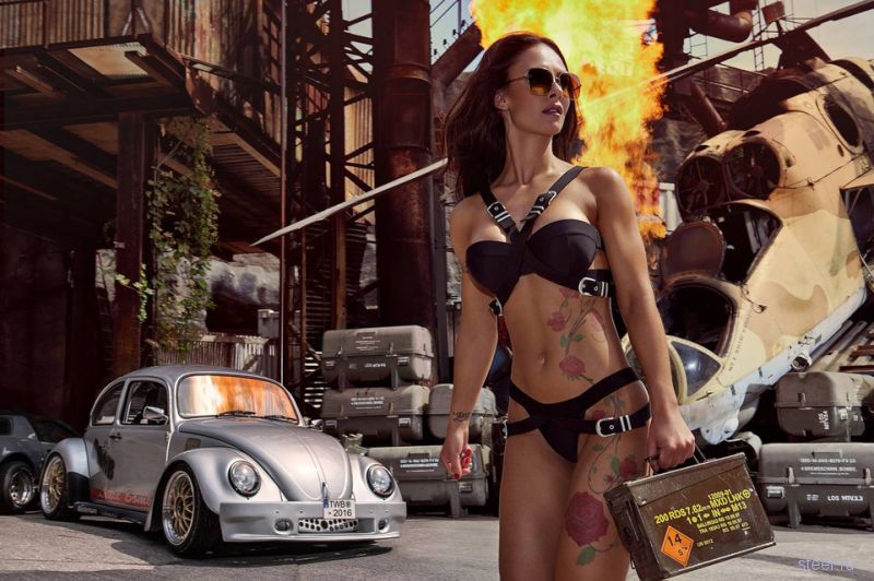 Горячие девушки и авто в календаре «Мисс Тюнинг-2016»
