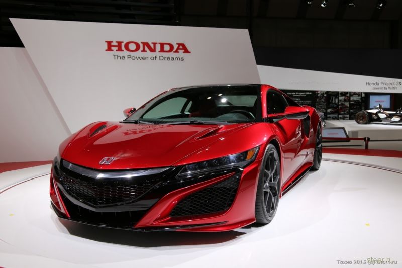 Серийный спорткар Honda NSX появится весной будущего года