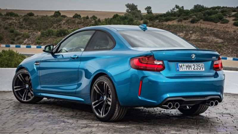 370-сильное купе BMW M2 : от 3 миллионов 360 тысяч рублей