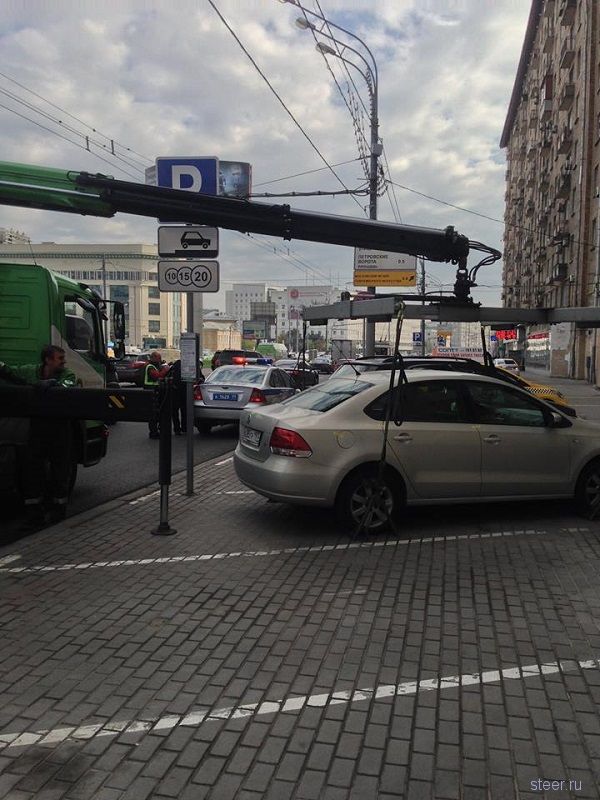 Как выглядит Парковка-ловушка в Москве
