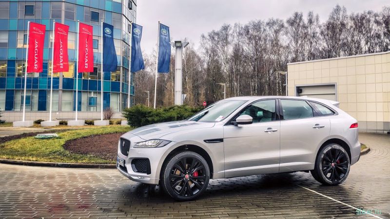 Jaguar испытает новый кроссовер F-Pace в России