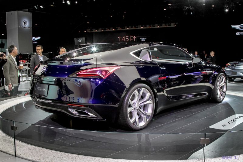Концепт-кар Buick Avista : новое роскошное купе от GM