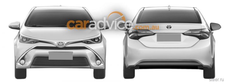Каким будет дизайн обновленной Toyota Corolla