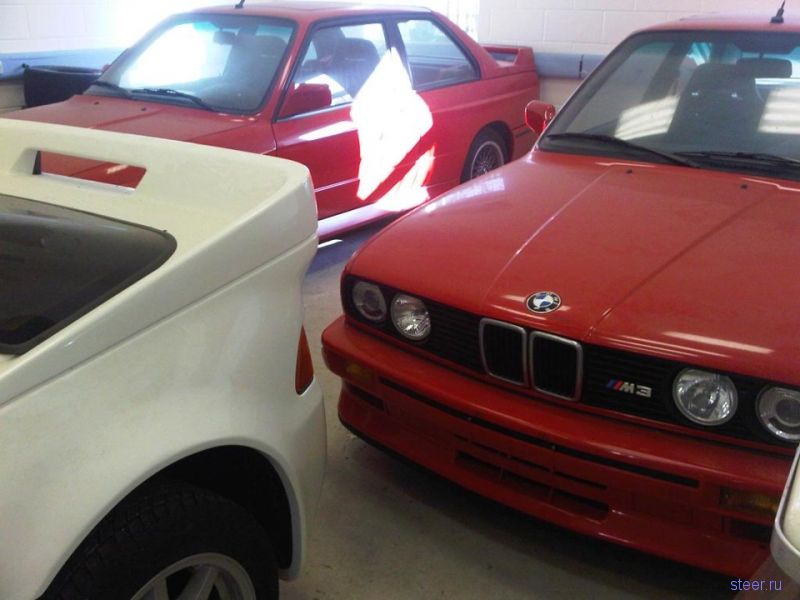 Гаражная находка века: 2 новых BMW M3 E30, дорожная версия Ford RS200 и Mercedes 190 Evo II