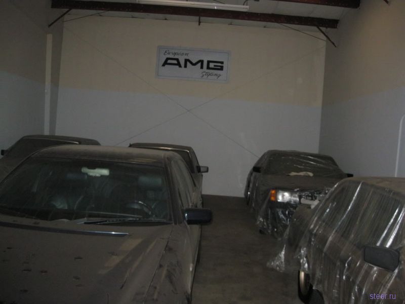 Нетронутый более 20 лет склад запчастей AMG в Сан-Франциско