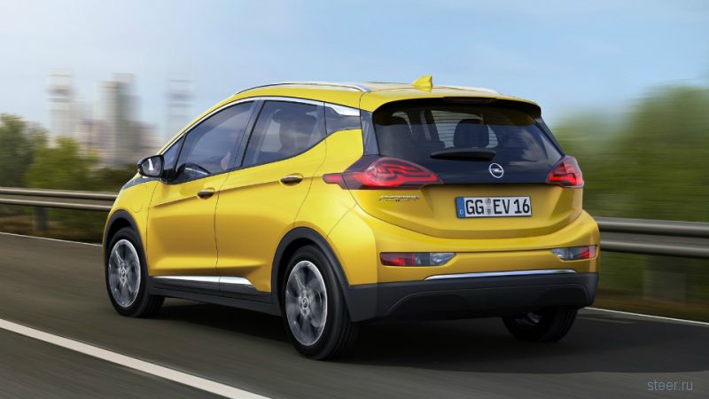 Opel Ampera-e : доступный электрокар на замену гибридной «Ампере»