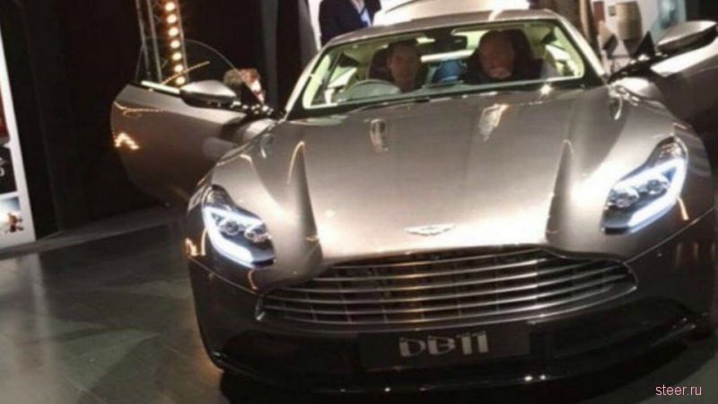 Первые фото нового суперкара Aston Martin DB11