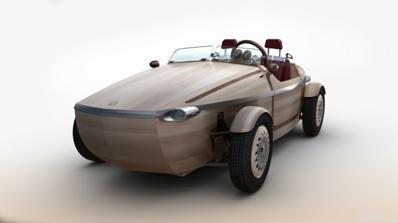 Концепт-кар Toyota Setsuna: японский деревянный автомобиль