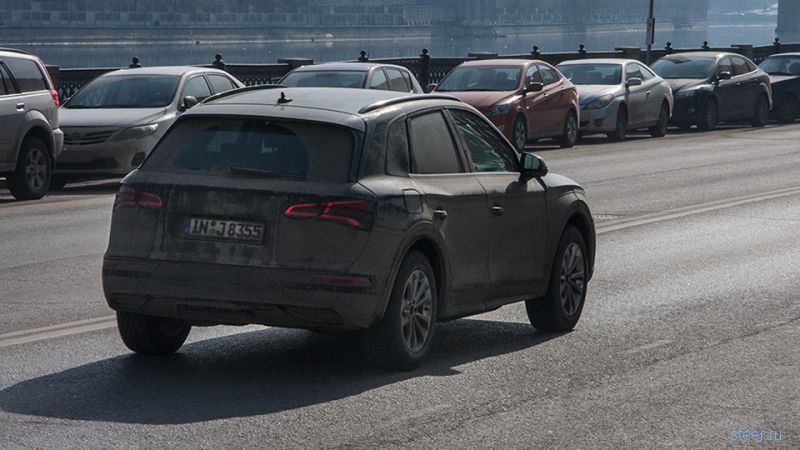 Новый Audi Q5 тестируют в Москве
