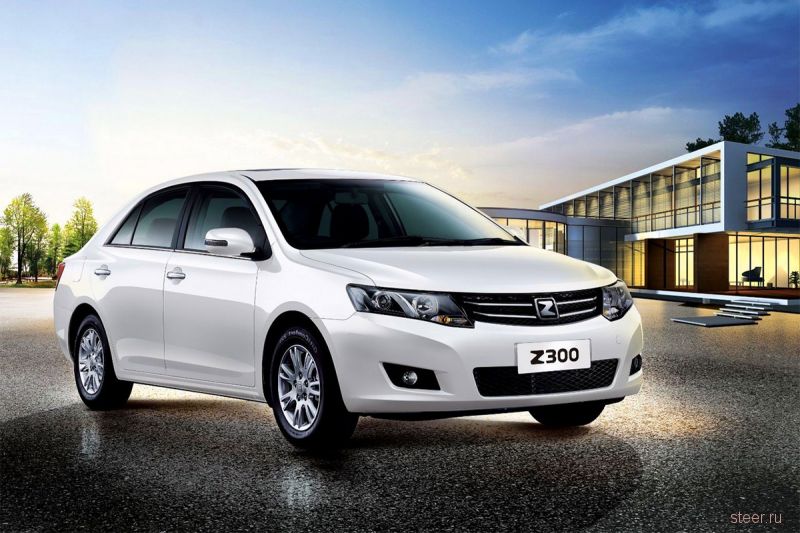 В России начались продажи китайского седана Zotye Z300
