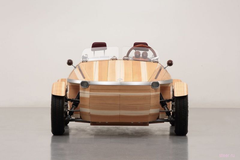 Toyota Setsuna: деревянный родстер без единого гвоздя