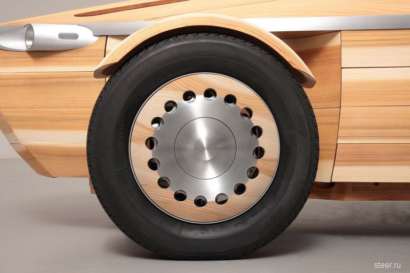 Toyota Setsuna: деревянный родстер без единого гвоздя